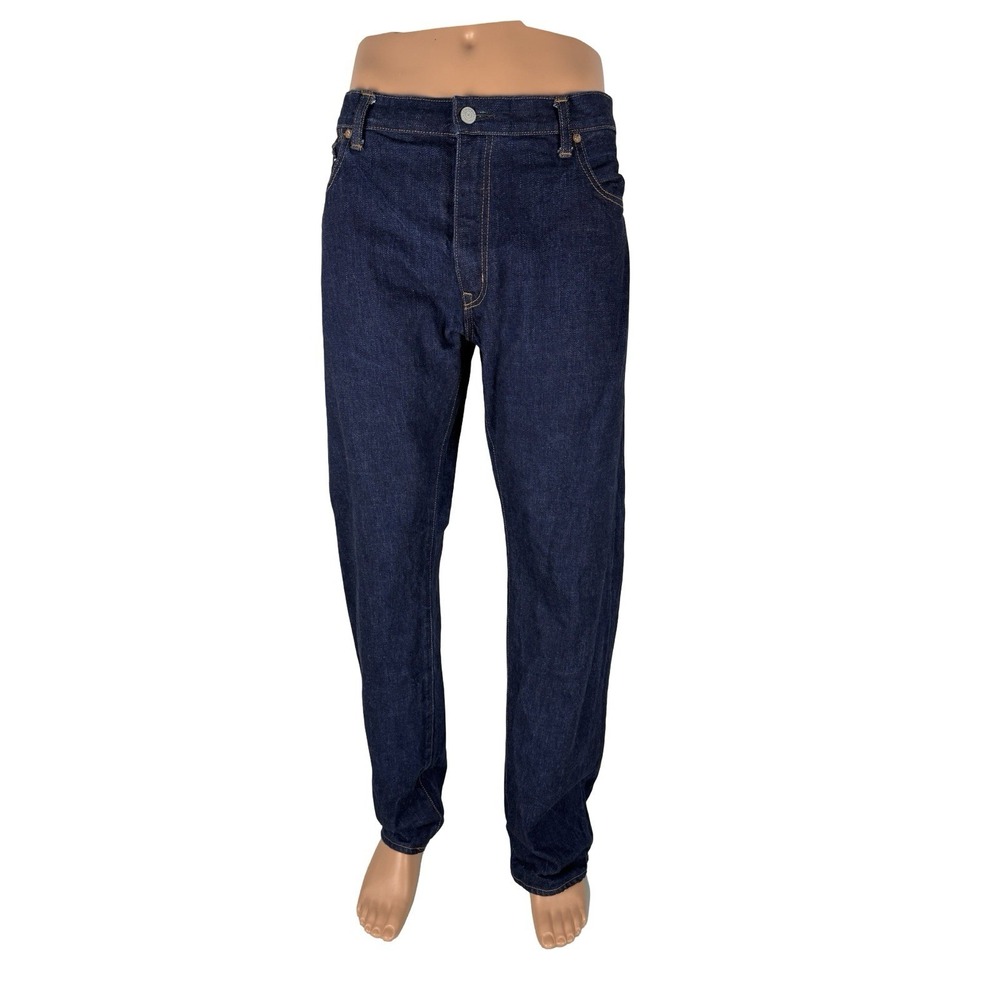 Kojima Genes Mens 42 Jeans Made in Japan Denim Selvedge Blue Straight Cotton - Picture 2 of 12